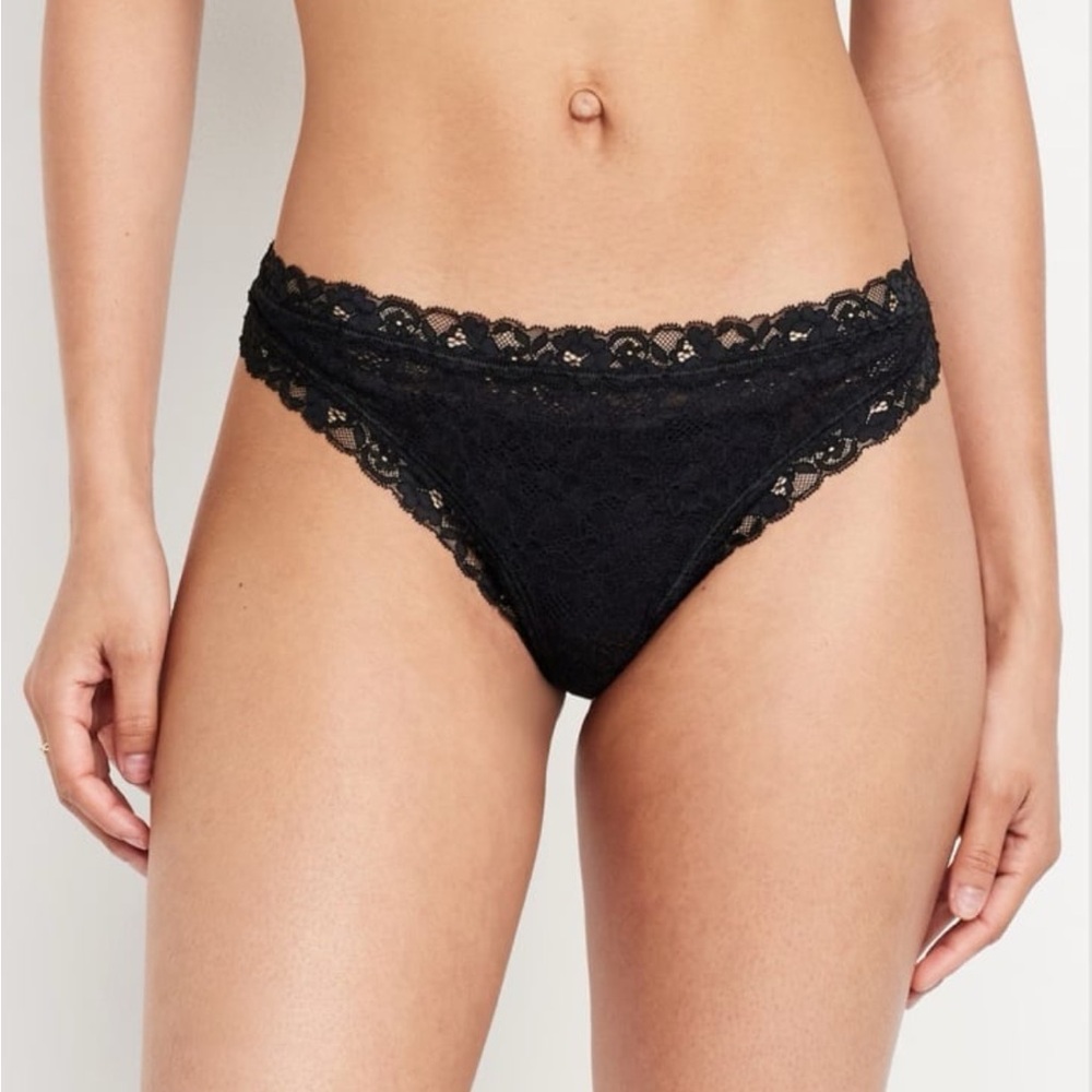 Old Navy Black Lace Women's Panties